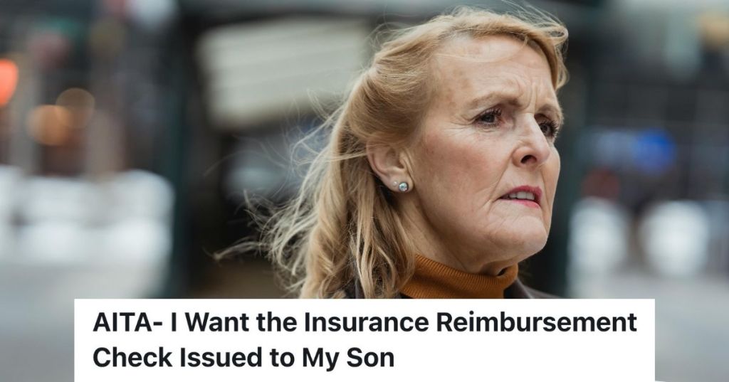 Older woman outside, looking concerned