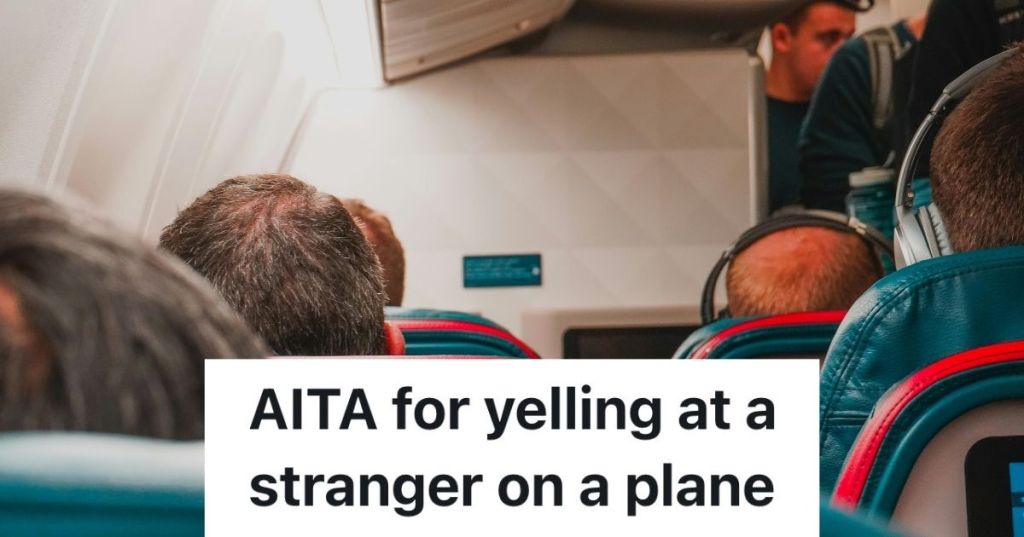 Passengers waiting to leave airplane