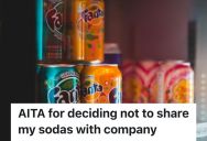 Young Adult Living At Home Is Fed Up With His Mom Offering Sodas From His Mini Fridge To Her Guests, And She Keeps Twisting His Reason For Saying No