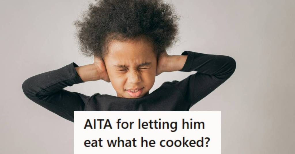 Autistic child covering her ears during a meltdown