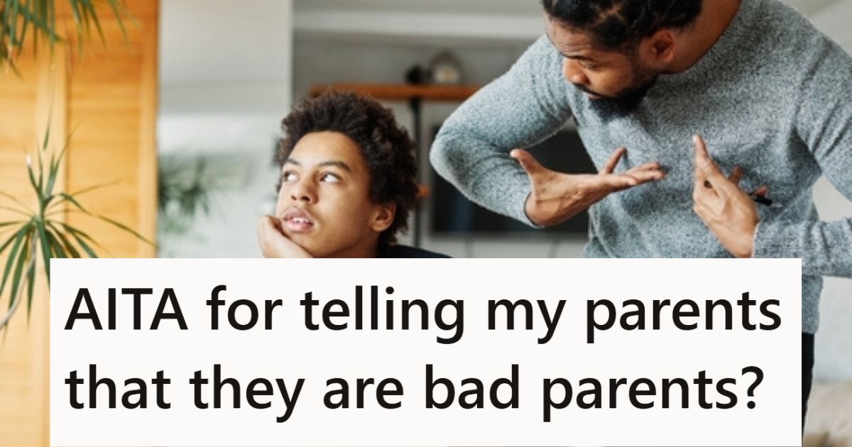 His Parents Spoil His Younger Brother Even Though They Were Hard On Him, So When They Asked Him To Neglect His Own Homework To Help His Little Brother, He Turned Them Down And Went To Stay With A Friend Father yelling at son