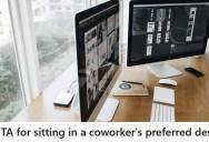 Office Employee Sometimes Sits At A Window Desk Because Seating Is First Come First Serve, But His Coworkers Keep Saying It Really Belongs To Another Employee Who Prefers It