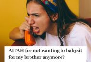 Woman Implored Her Brother To Stop Dropping His Kids Off For Last-Minute Babysitting, So When She Was Ignored Once More, She Threatened To Call The Police