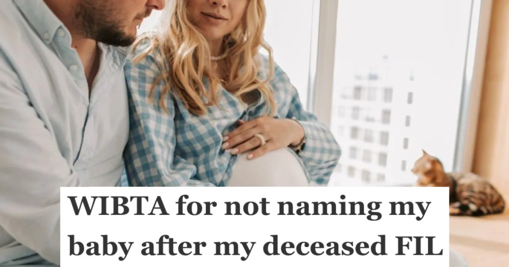 Man and pregnant woman close to each other