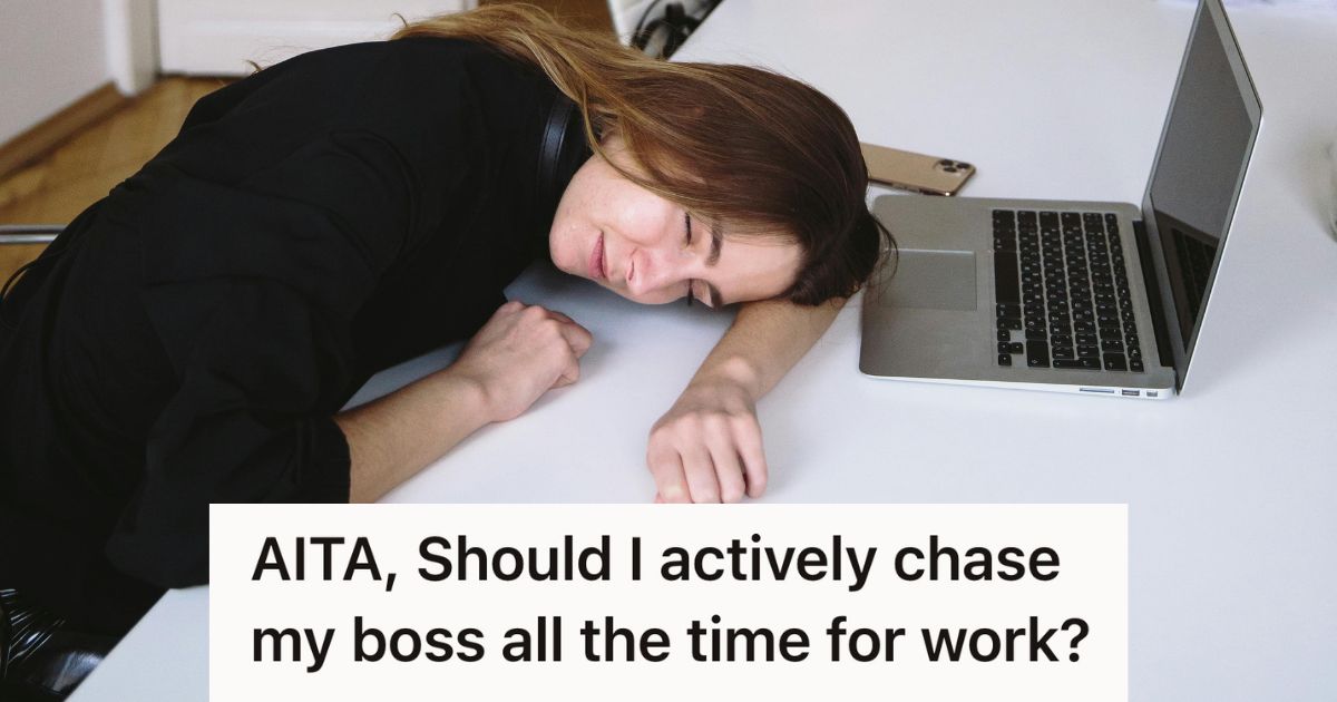 bored woman sleeping at her desk