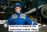 Employee Waits Outside Supervisor’s Office To Find Out What To Work On That Day, But A Coworker Wants Him To Wait Somewhere Else