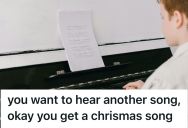 Grandmother Refused To Be Satisfied With One Song On The Piano, So One Boy Responded By Playing Jingle Bells Without Missing A Beat
