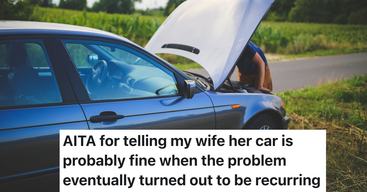 person trying to fix a car