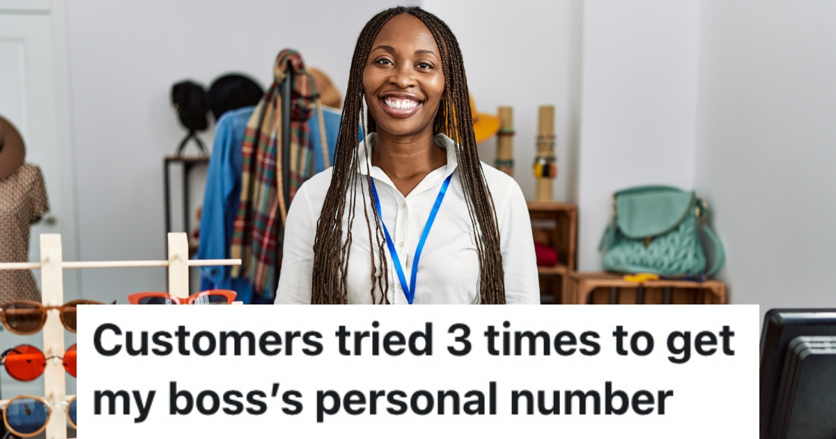 woman working in a store