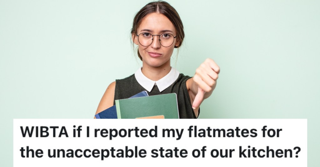 woman giving thumbs down