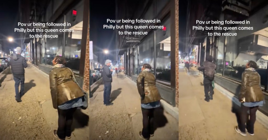 woman yelling at a man