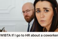 Employee Tried To Set Professional Boundaries With A Chatty Coworker, But When He Refused To Take The Hint, She Contemplated Reporting Him To HR