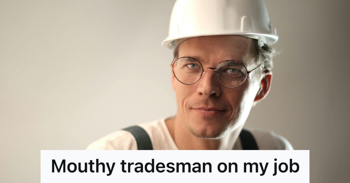 contractor in white hard hat