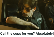 Bystander Endured A Year Of Chaos From His Disruptive Neighbor, So When The Neighbor Stumbled Into The Street Screaming For Police, Bystander Finally Saw Him Hauled Away