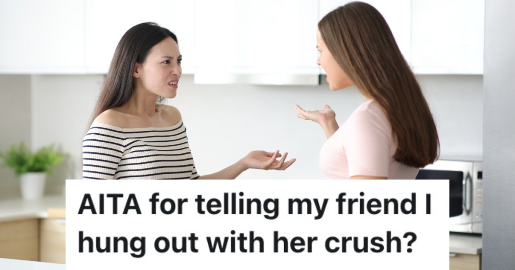 two women having a conversation