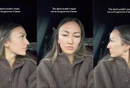 A Woman Showed Viewers That Her The Two Sides Of Her Face Look Very Different From Each Other