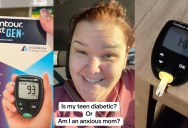 A Mom Got A Glucose Monitor Because She Was Worried Her Teenage Son Has Diabetes