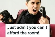 Customer Thought The Hotel Room Rate Was Too Expensive, So He Started Lashing Out At This Reservations Employee Like It’s His Fault