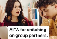 A College Student’s Partners On A Group Project Weren’t Putting In Any Work, So They Told Their Professor All About It