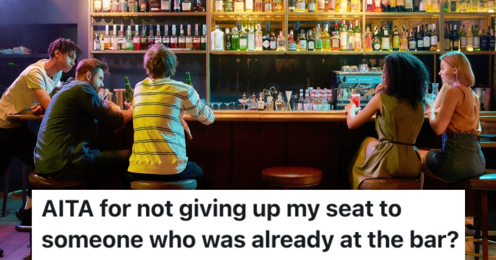 people sitting at a bar