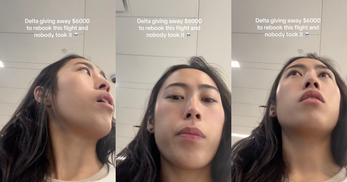 woman in an airport