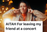A Concert-Goer Couldn’t Find Her Friend At The Event, So She Decided To Leave And Go Home