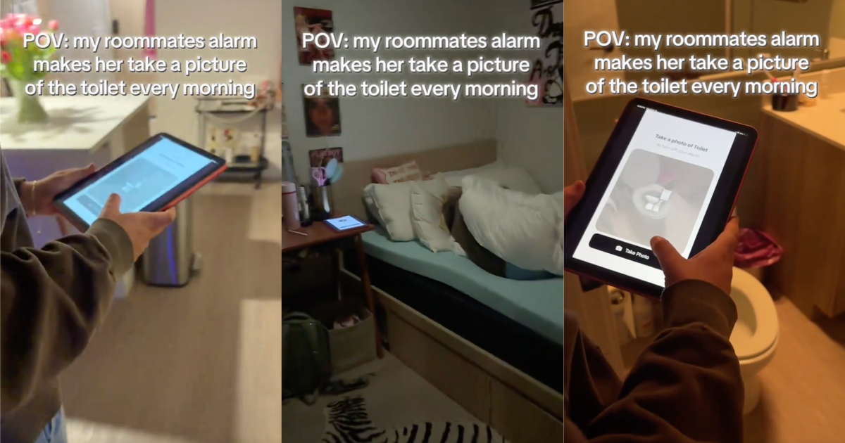 woman getting out of bed