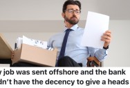 A Worker Had Been At Their Position For 12 Years, But Was Laid Off Without Any Warning