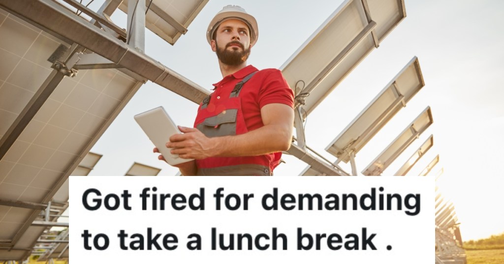 electrician at his job