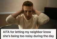 Night Shift Worker Kept Losing Sleep Due To A Neighbor’s Excessive Noise, But Instead Of Talking It Out, He Sparked A Petty Noise War