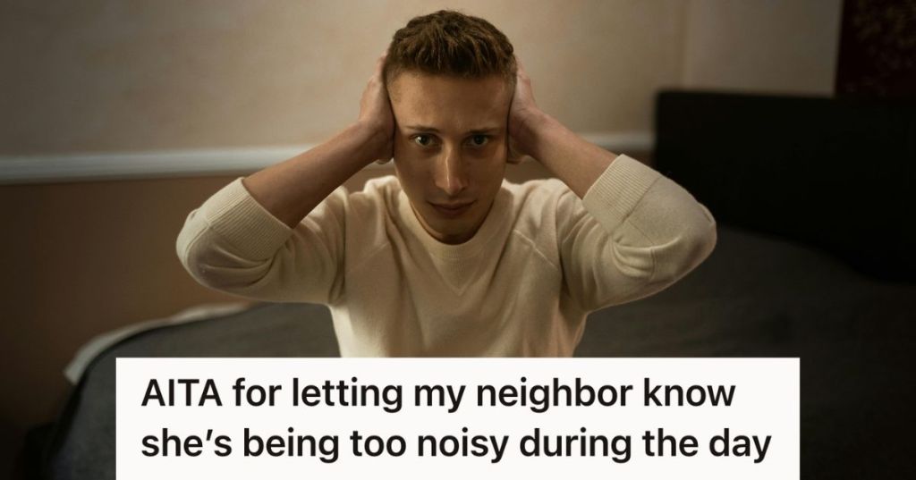 man covering ears loud noise