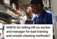 Butcher Department Trainee Discovered His Coworker Was Skipping Food Safety Steps On Raw Meat, So When His Manager Defended It, He Took The Matter Straight To HR