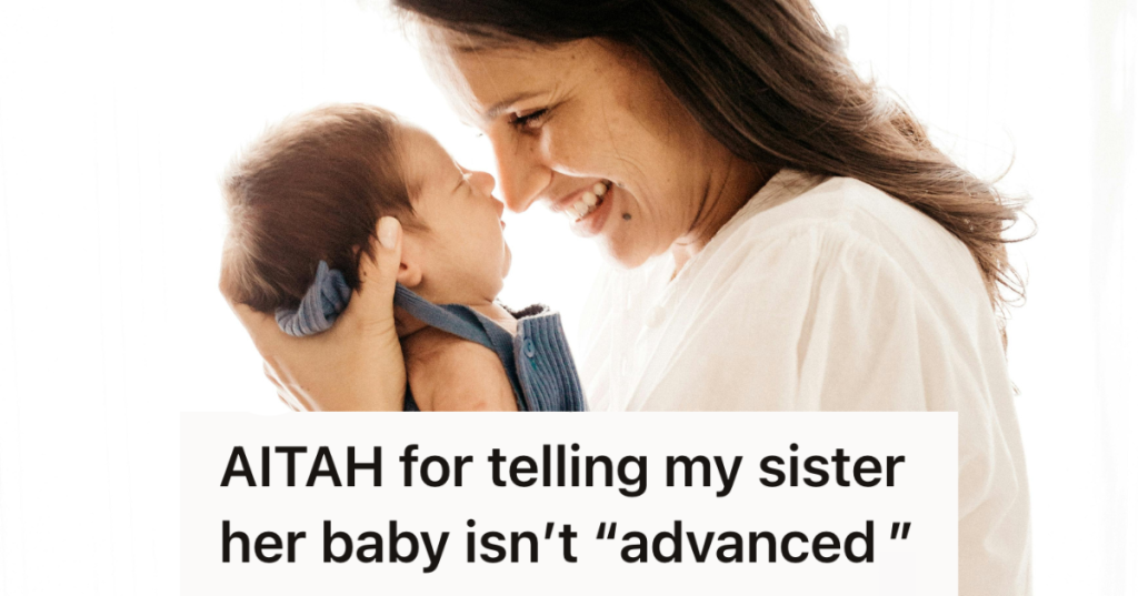 mother smiling at her newborn