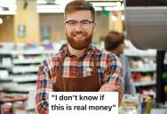 A Cashier Finds It Funny That So Many People Pull Out A $2 Bill To Pay With And Ask Her If It Is Real Money