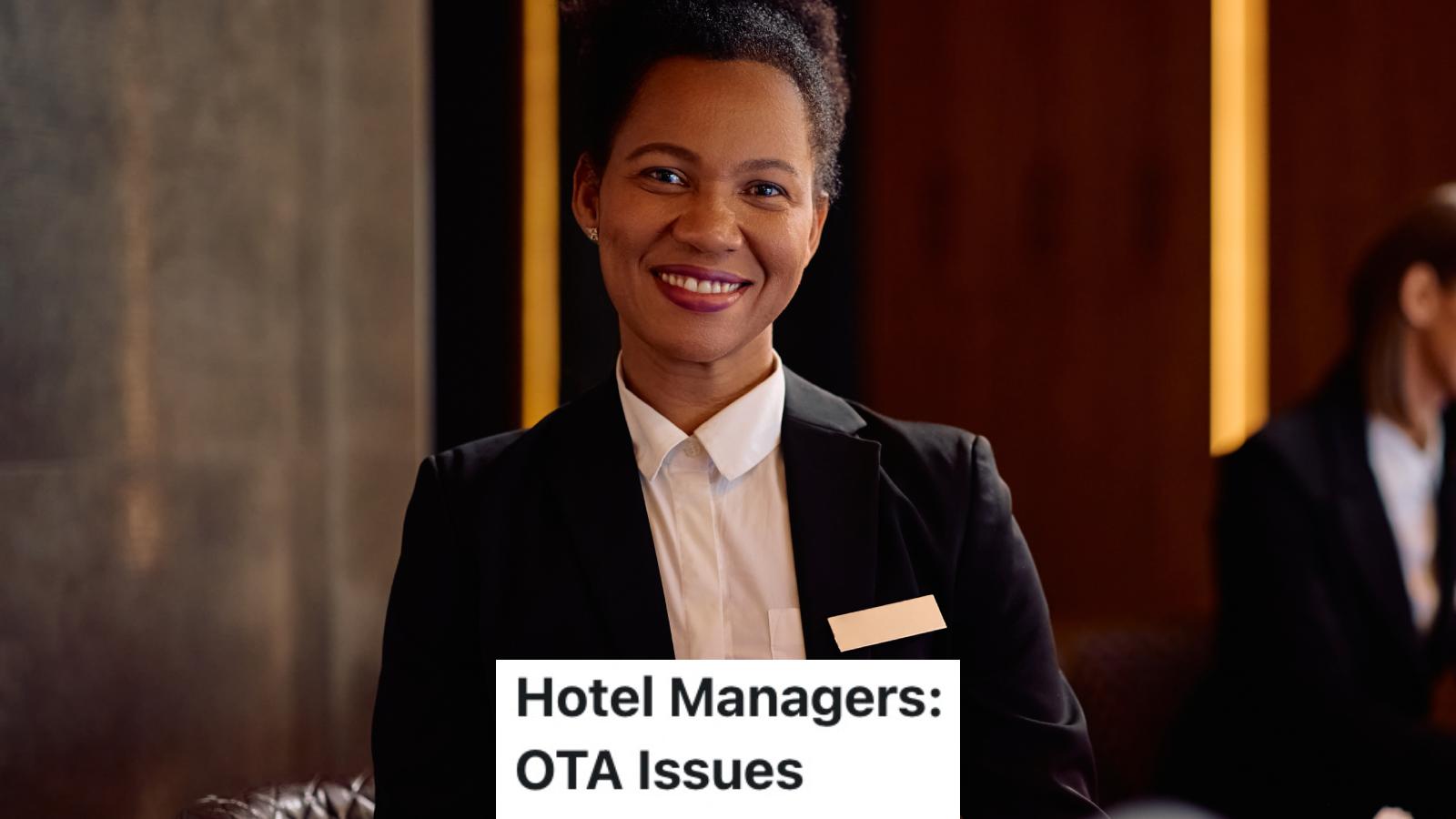 manager at a hotel
