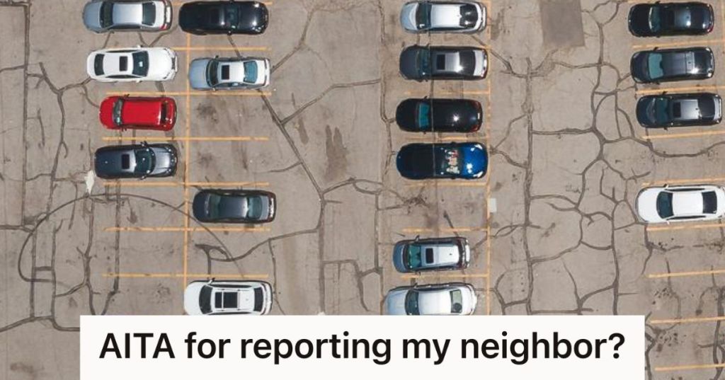 parking spaces
