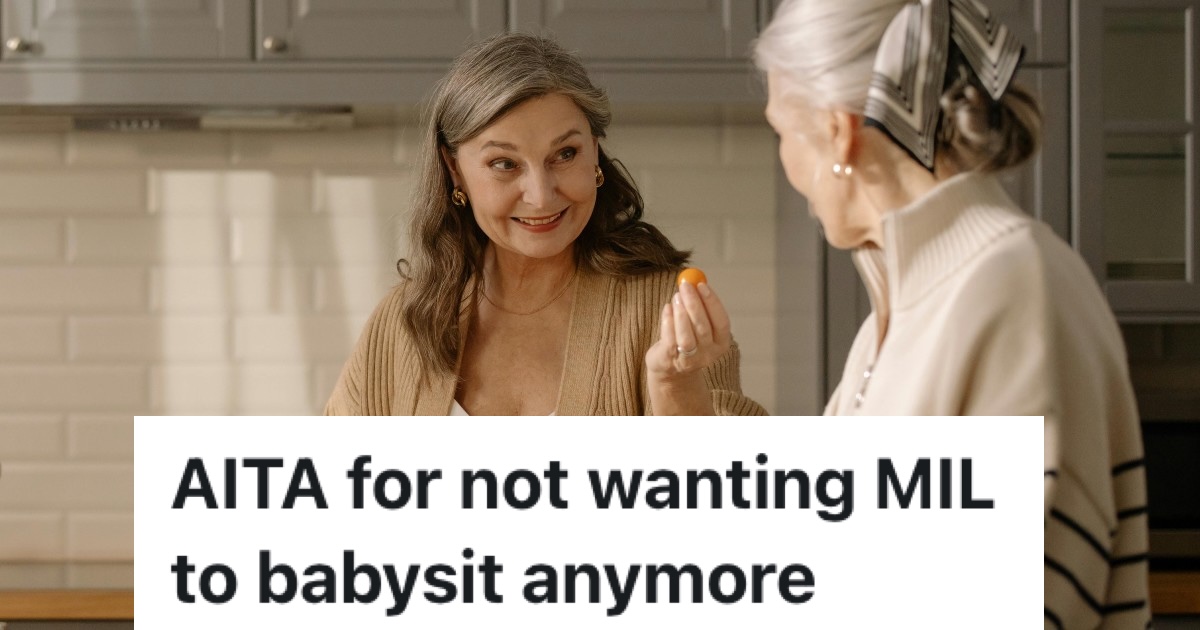 two older women talking