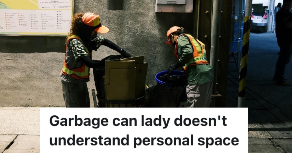 garbage men emptying bins