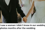 Couple Made Their List And Checked It Twice, But Someone Still Managed To Crash Their Wedding