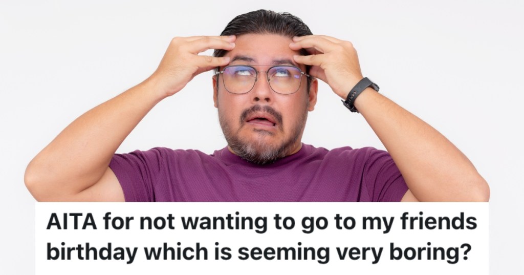 man rolling his eyes