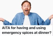 A Man Put Tajin Spice On A Meal That He Didn’t Like, And His Family Members Got Mad At Him