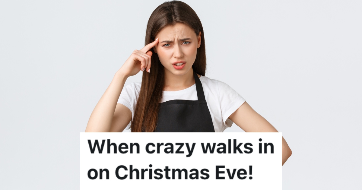 woman wearing an apron