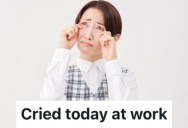 A Customer Berated A Grocery Store Worker And She Started Crying