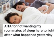 Roommate’s Boyfriend Rings Doorbell Repeatedly At 3AM And Wakes Her Before Big Exam, So She Says He Can’t Sleep Over Again