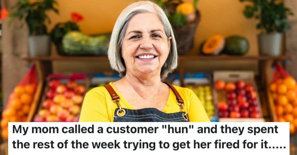 woman working in a store