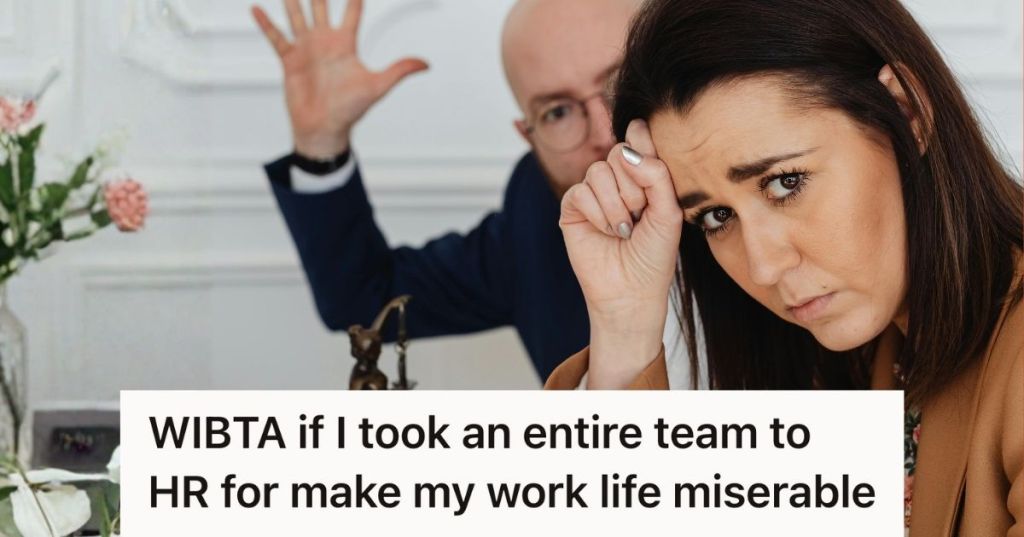 upset female employee getting yelled at