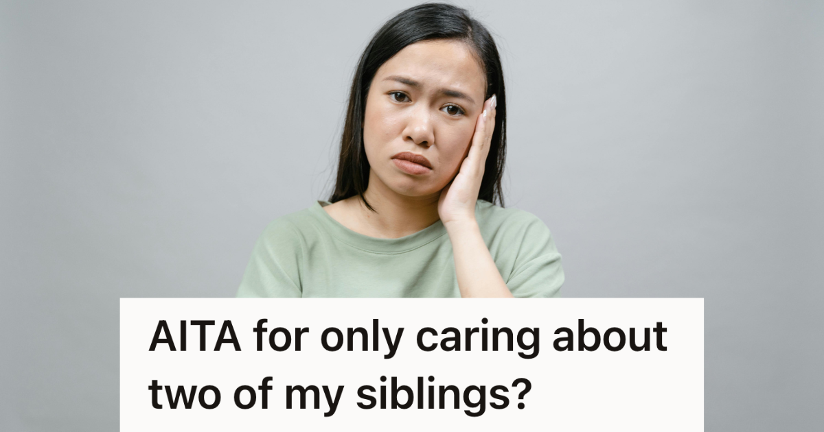 upset woman with green teeshirt