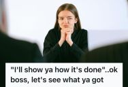 New Boss Bragged He Could Handle The Office’s Most Difficult Employee, So His Team Sent Her Straight To His Office And Watched Him Suffer Through A Six-Hour Meeting