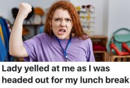 A Customer Yelled At A Store Worker, And It Made Her Cry
