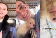 A Woman Lost Her Camera to a Monkey, and the Photos Were Hilarious